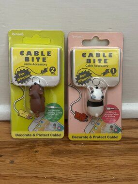 Otter & Panda Cable Bites Vol 1 & 2 for iPhone Lightning Cord Cover